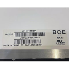 14.0“ No Touch 16:9 BOE New 1920*1080 Laptop LCD Screen Module 800:1  EDP 30Pins NV140FHM-N4Y/X/T/N/K/1/8