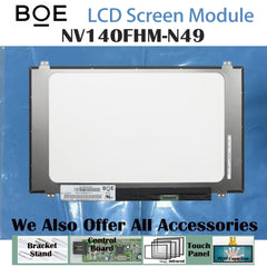 14.0“ No Touch 16:9 BOE New 1920*1080 Laptop LCD Screen Module 1000:1  EDP 30Pins NV140FHM-N49