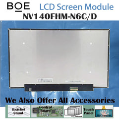 14.0“ No Touch 16:9 New 1920*1080 Laptop LCD Screen Module 800:1  EDP 30Pins NV140FHM-N6C/D