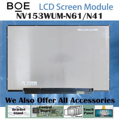 15.3“ No Touch 16:10 Brand New BOE 1920*1200 Laptop LCD Screen Module EDP 40Pins NV153WUM-N41/N61