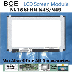 15.6“ No Touch 16:9 BOE New 1920*1080 Laptop LCD Screen Module 800:1  EDP 30Pins NV156FHM-N48/N49