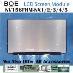 15.6“ No Touch 16:9 BOE New 1920*1080 Laptop LCD Screen Module 800:1  EDP 30Pins NV156FHM-NX1/2/3/4/5