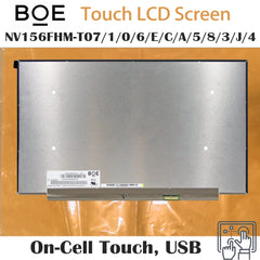 15.6“ Touch in-Cell Screen 1920*1080 Brand New Laptop LCD Screen Module EDP 40Pins NV156FHM-T01/7/6/0/E/C/A/5/8/3/J/4