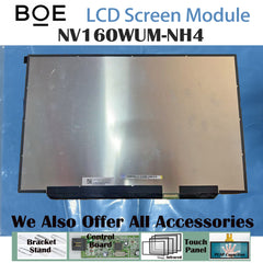 16.0“ No Touch 1000:1 BOE New 1920*1200 Laptop LCD Screen Module EDP 30 pins NV160WUM-NH4